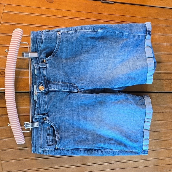 AMERICAN VINTAGE BLUES BOHO BERMUDA SHORTS - Picture 1 of 8